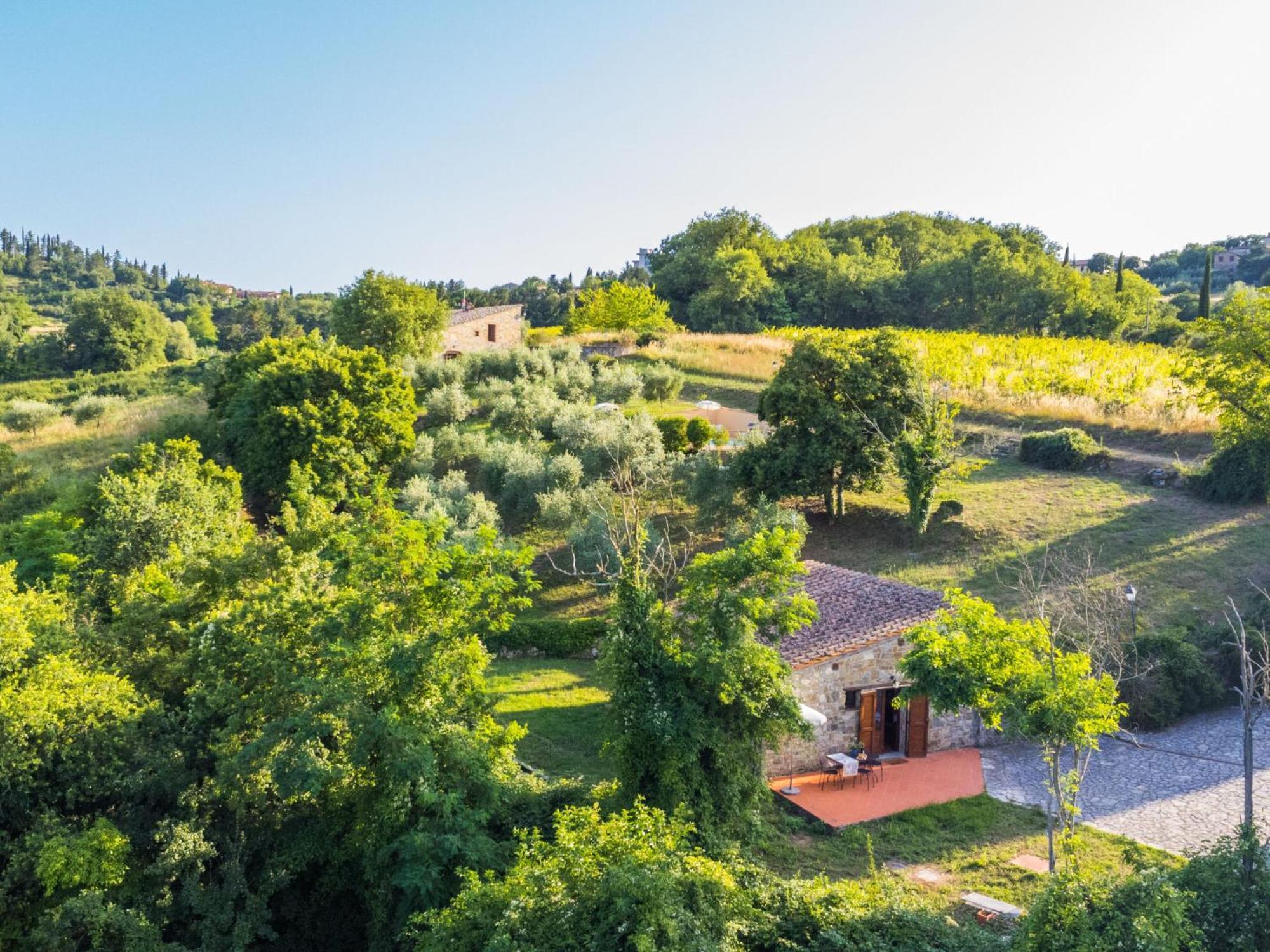 Holiday Home Cerretino - Tettoia By Interhome Castellina in Chianti Kültér fotó