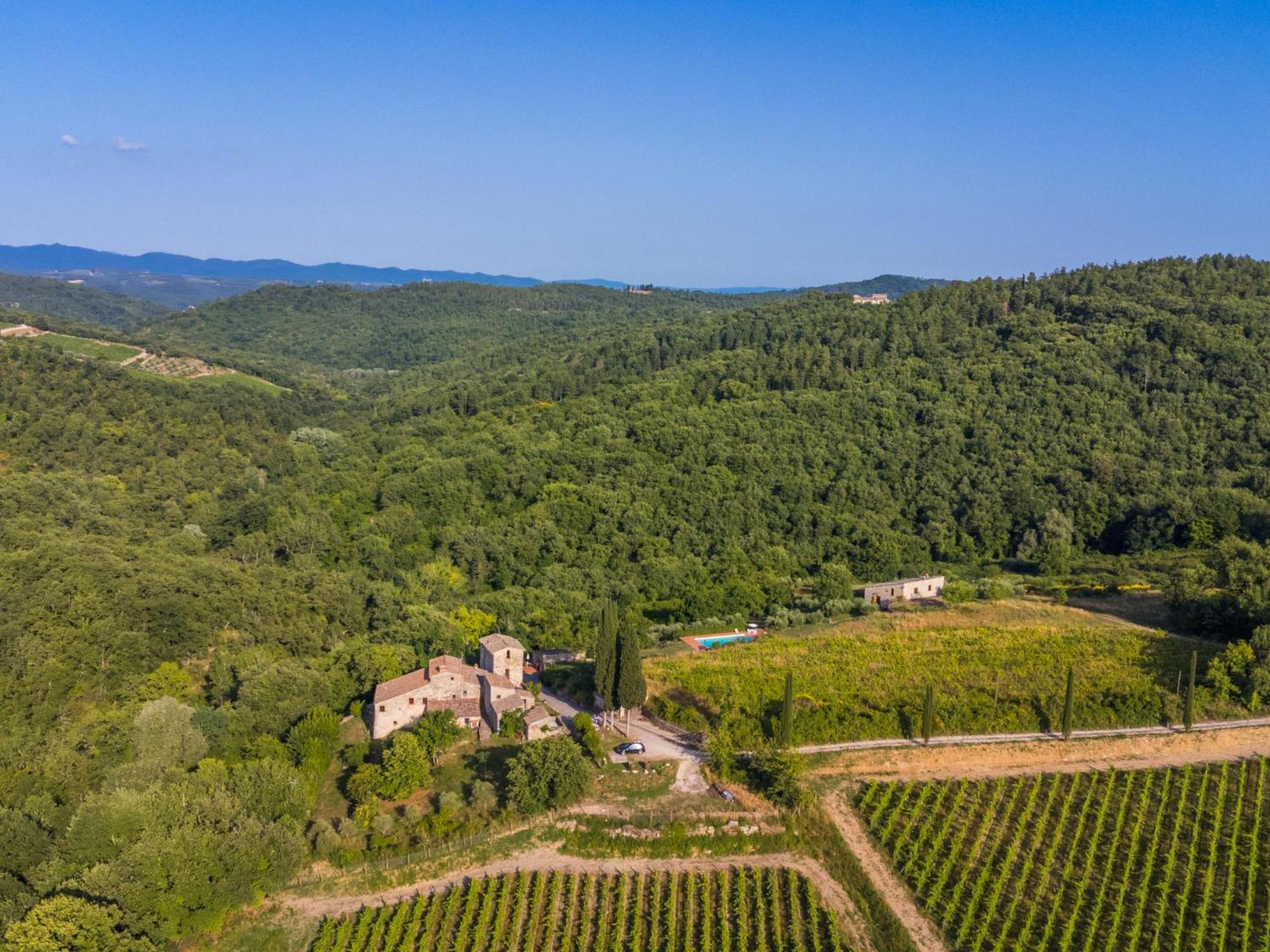 Holiday Home Cerretino - Tettoia By Interhome Castellina in Chianti Kültér fotó