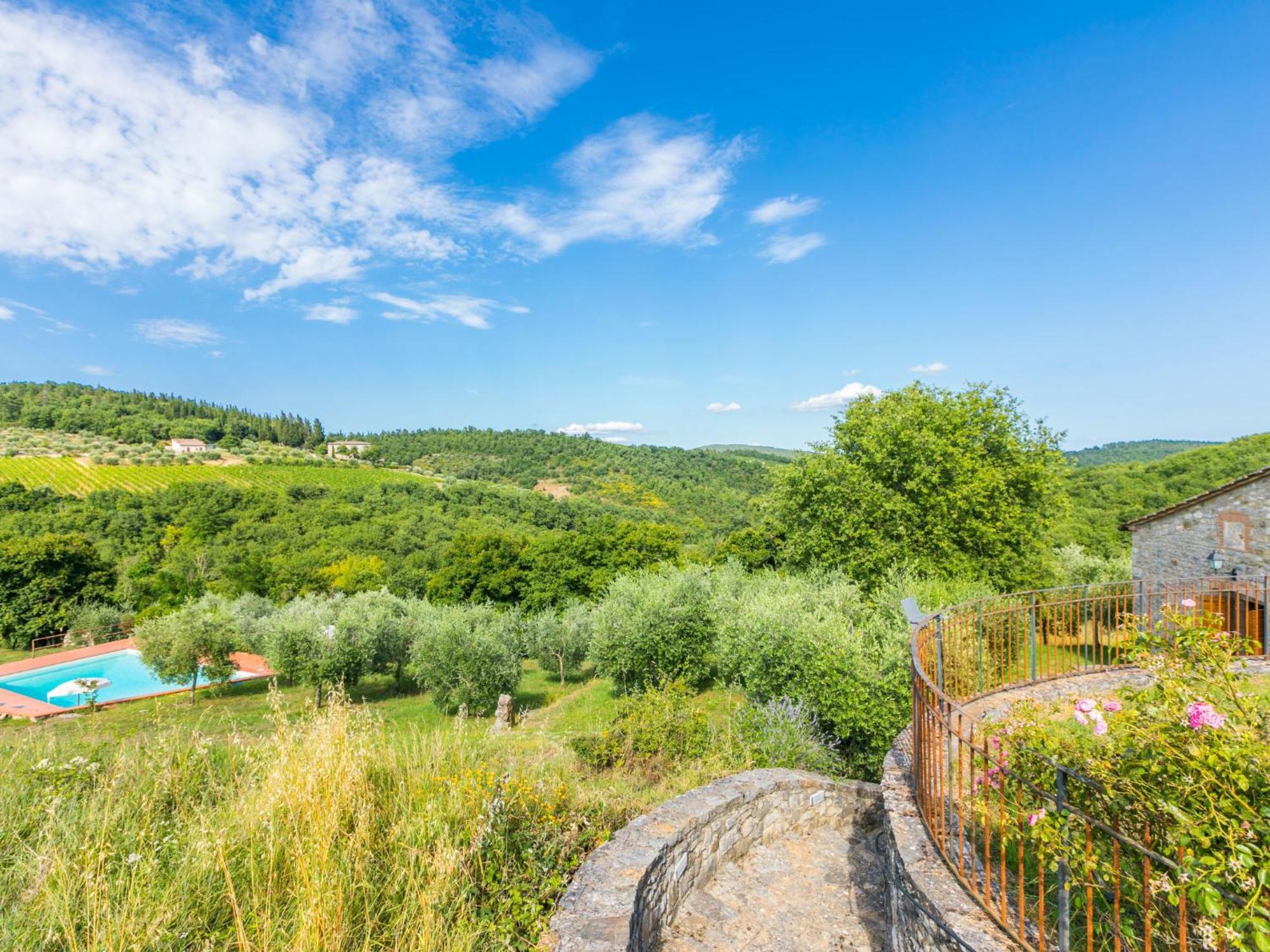 Holiday Home Cerretino - Tettoia By Interhome Castellina in Chianti Kültér fotó