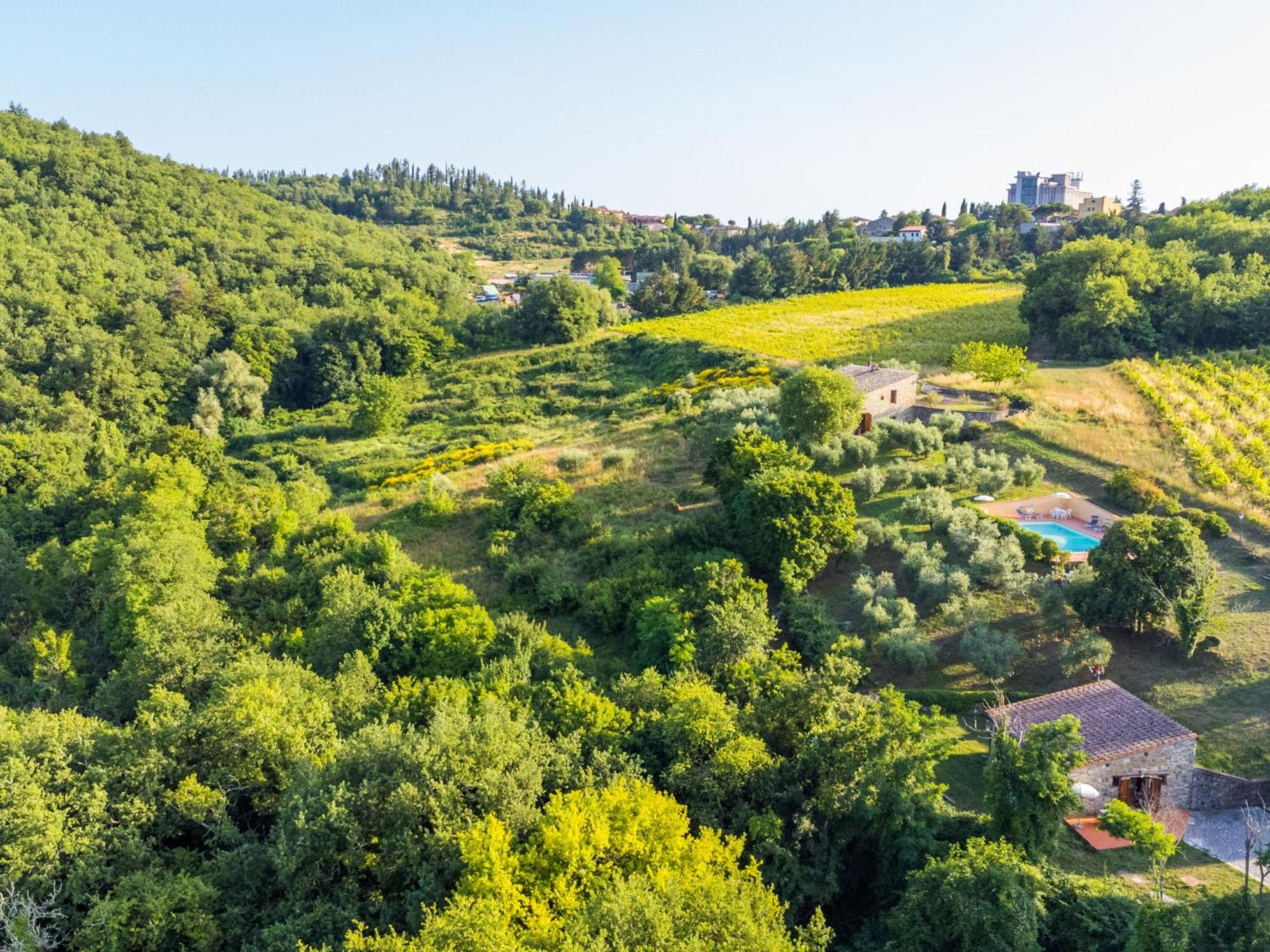 Holiday Home Cerretino - Tettoia By Interhome Castellina in Chianti Kültér fotó