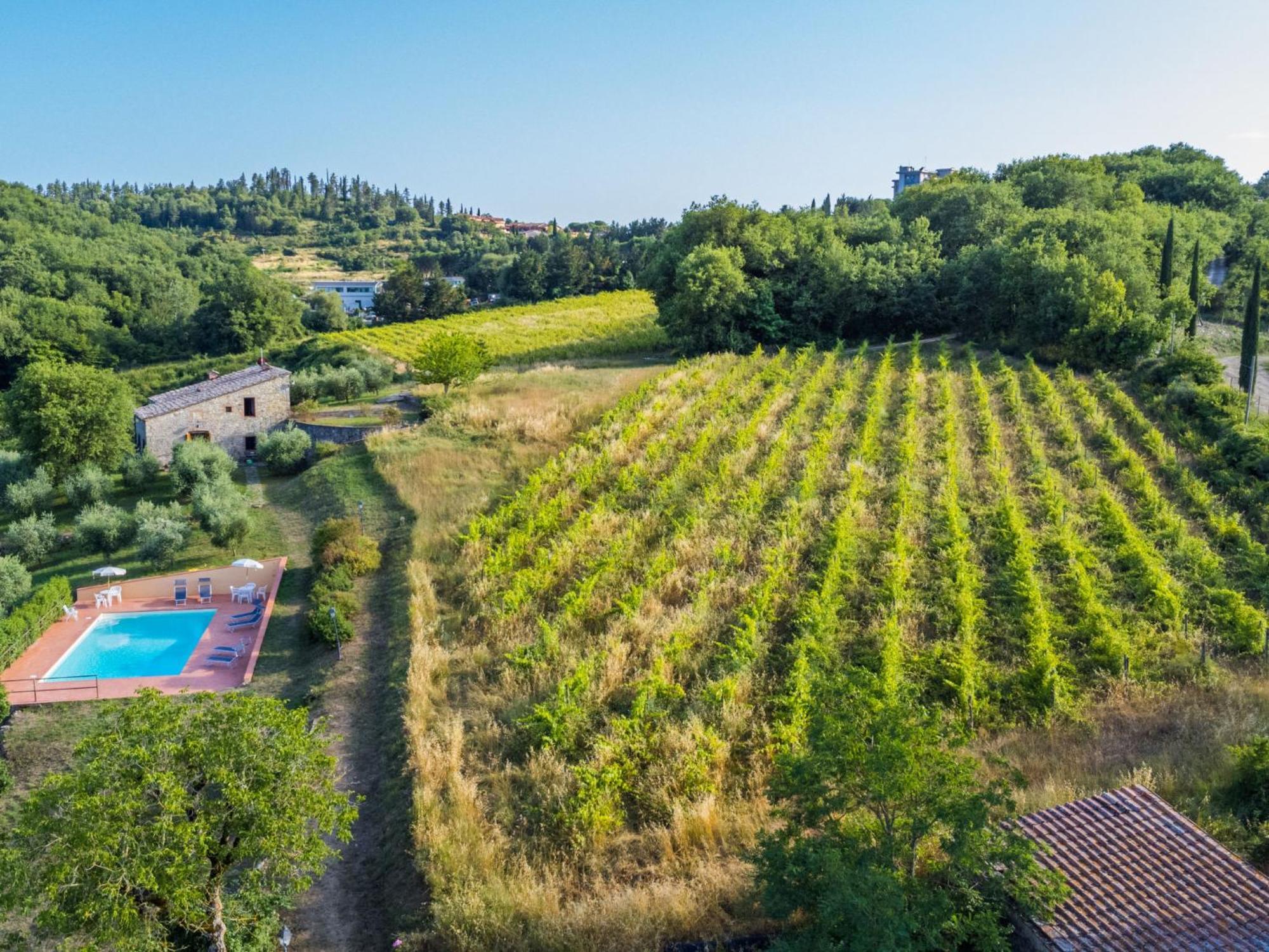 Holiday Home Cerretino - Tettoia By Interhome Castellina in Chianti Kültér fotó