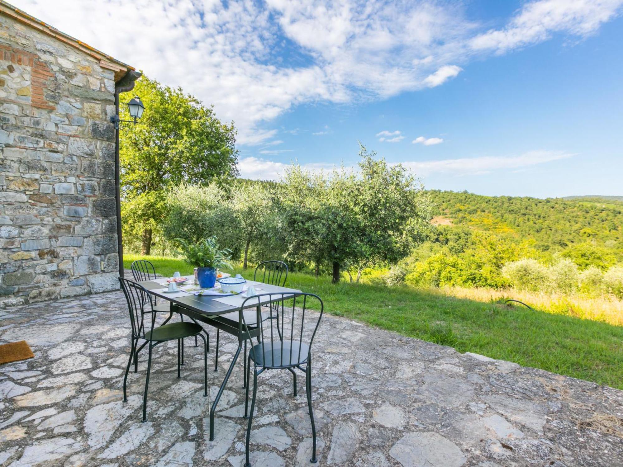 Holiday Home Cerretino - Tettoia By Interhome Castellina in Chianti Kültér fotó