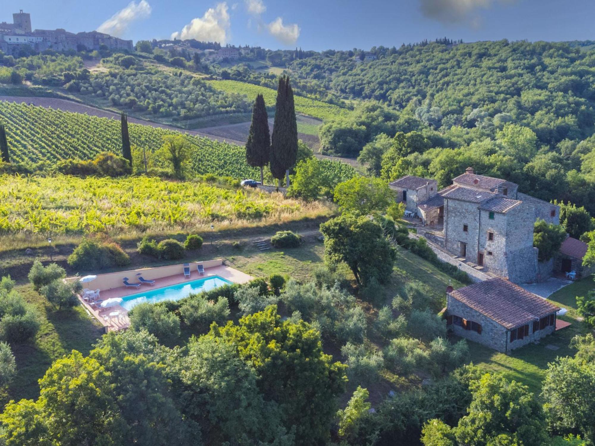 Holiday Home Cerretino - Tettoia By Interhome Castellina in Chianti Kültér fotó