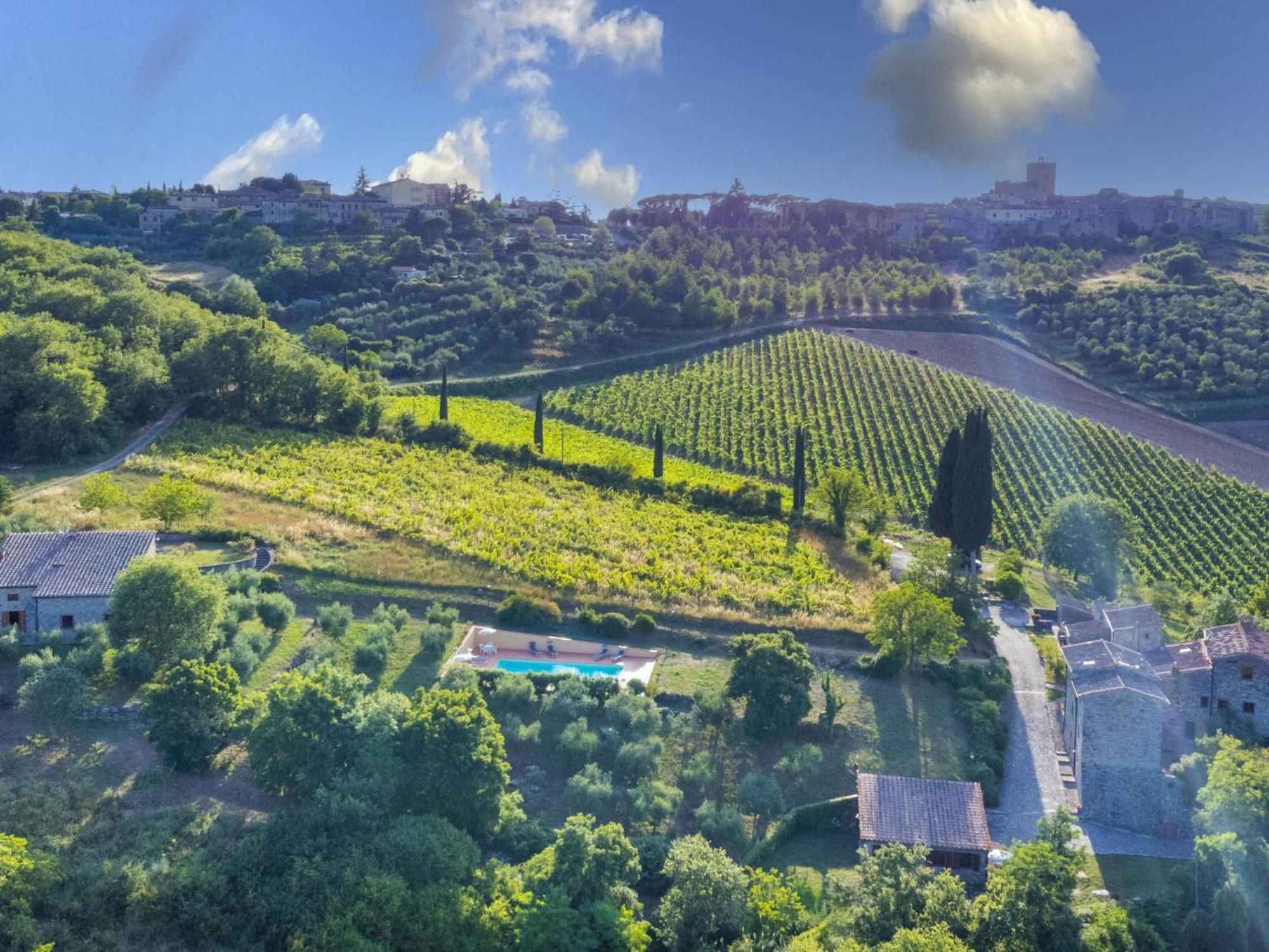 Holiday Home Cerretino - Tettoia By Interhome Castellina in Chianti Kültér fotó