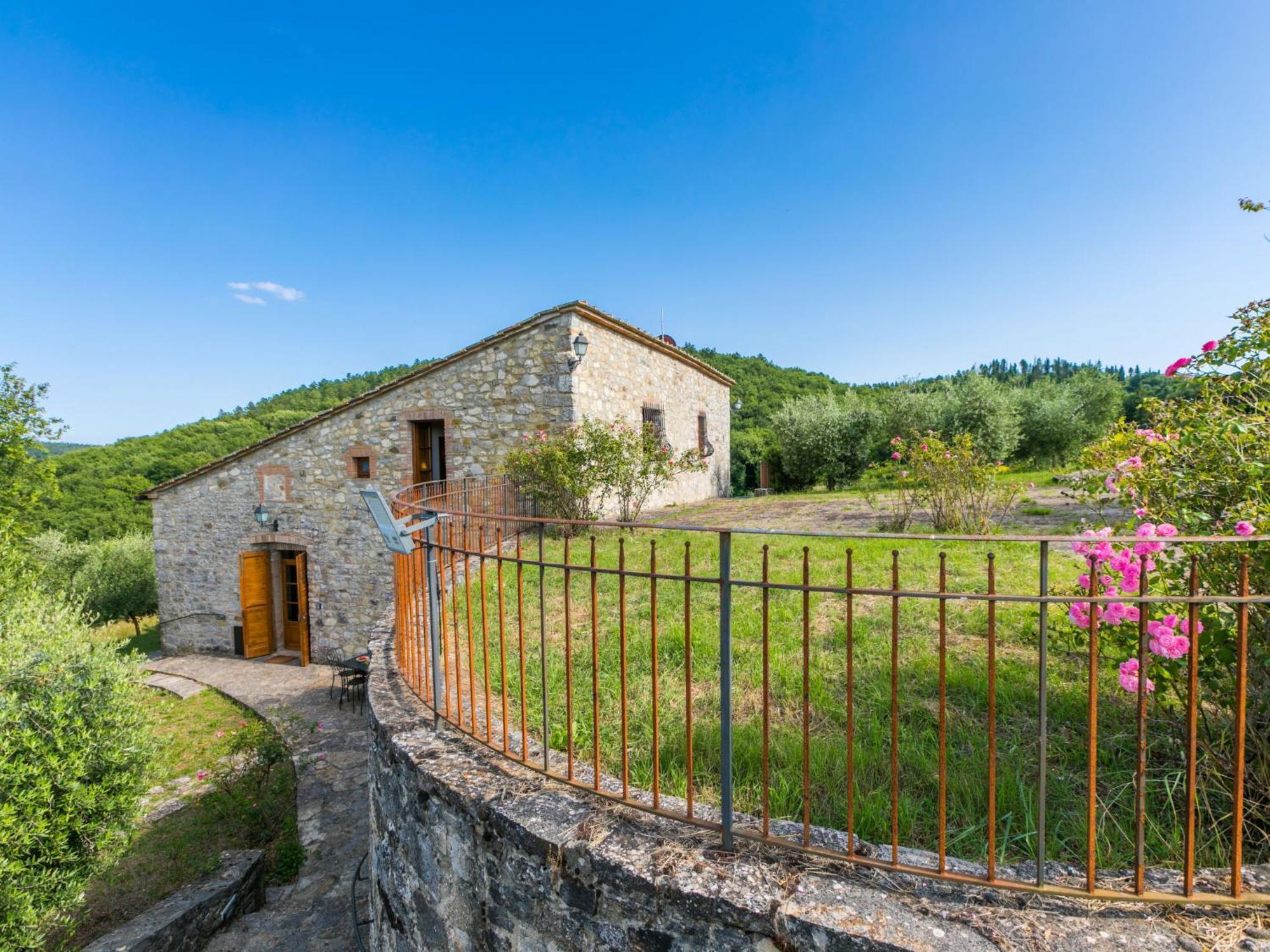 Holiday Home Cerretino - Tettoia By Interhome Castellina in Chianti Kültér fotó