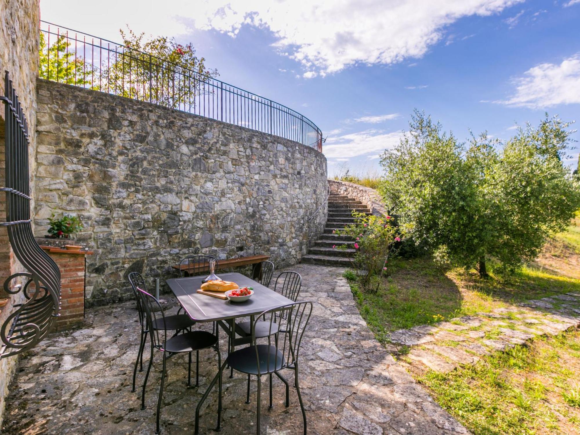 Holiday Home Cerretino - Tettoia By Interhome Castellina in Chianti Kültér fotó