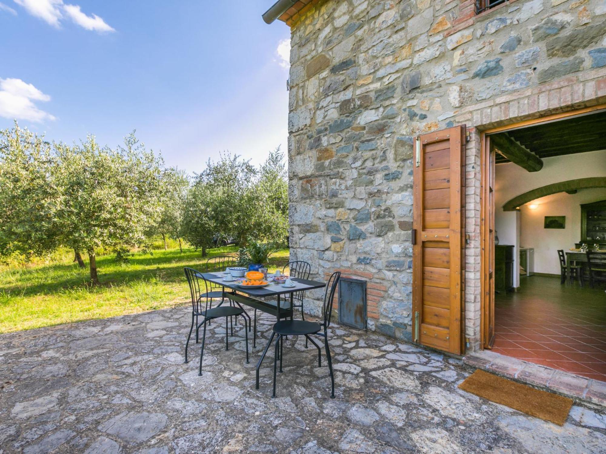 Holiday Home Cerretino - Tettoia By Interhome Castellina in Chianti Kültér fotó