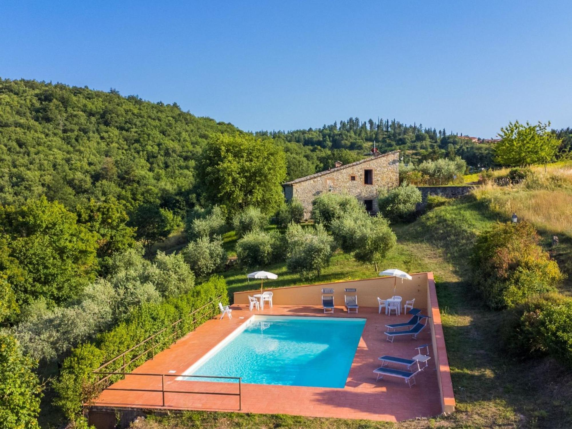 Holiday Home Cerretino - Tettoia By Interhome Castellina in Chianti Kültér fotó