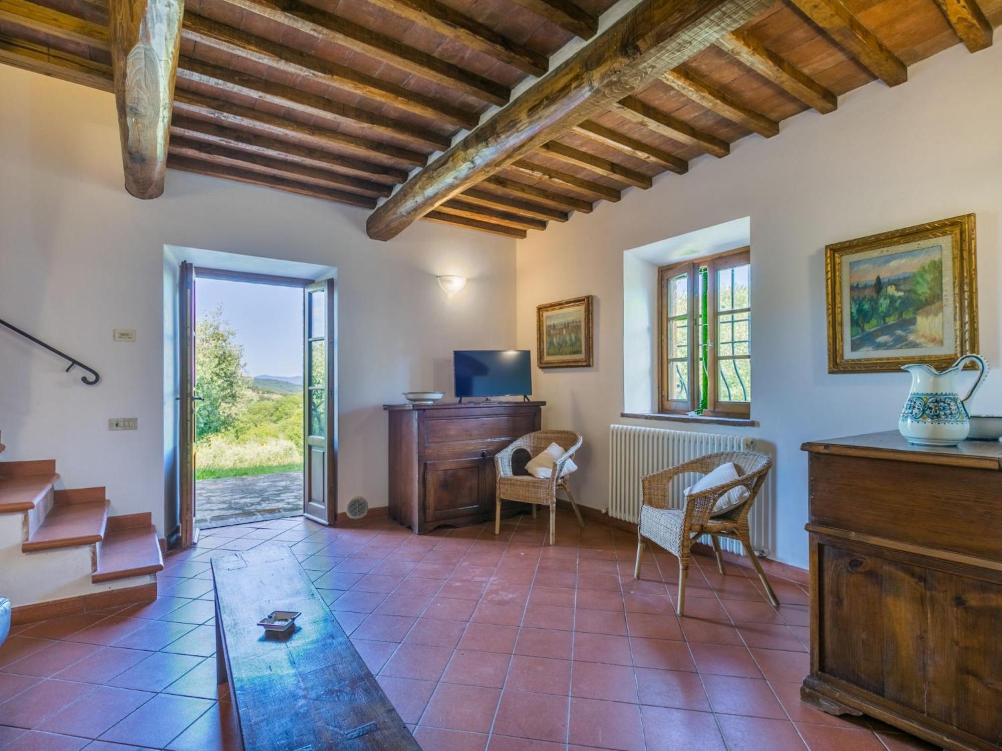 Holiday Home Cerretino - Tettoia By Interhome Castellina in Chianti Kültér fotó